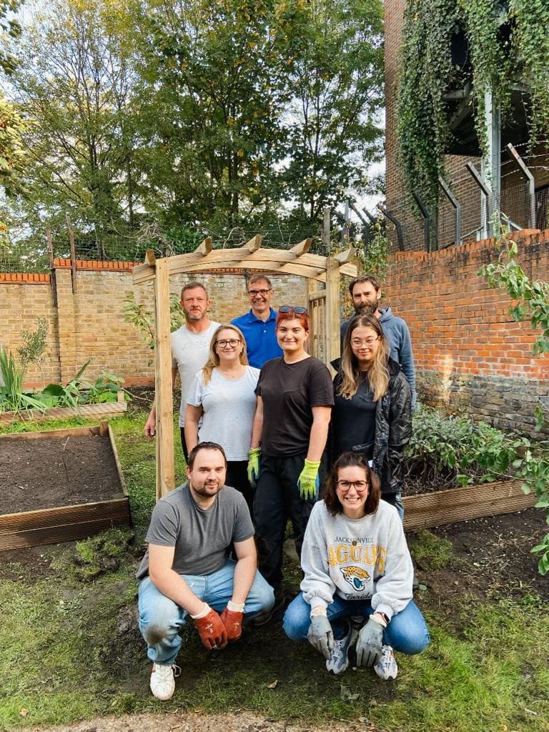 Gardening volunteering for St Mungo's