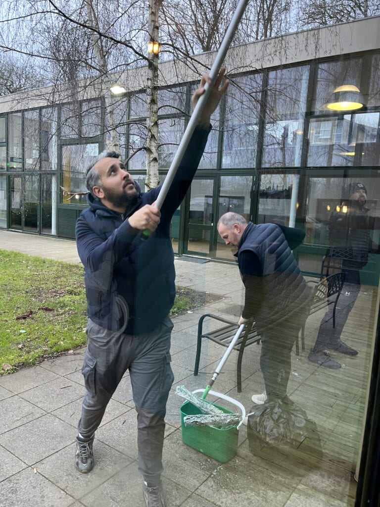 Partnership between St Mungo's and Regular Cleaning