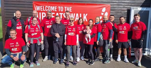 Upbeats Walk start